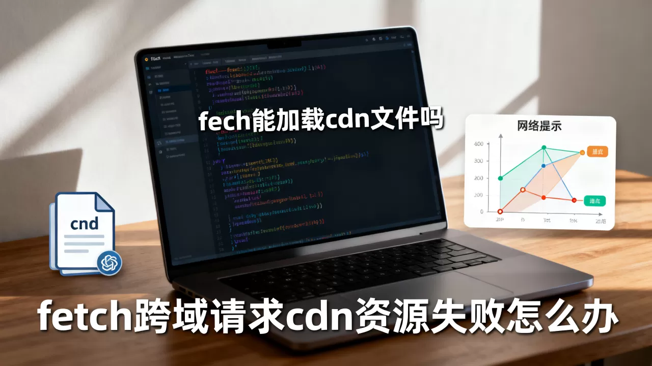 fetch能加载cdn文件吗，fetch跨域请求cdn资源失败怎么办