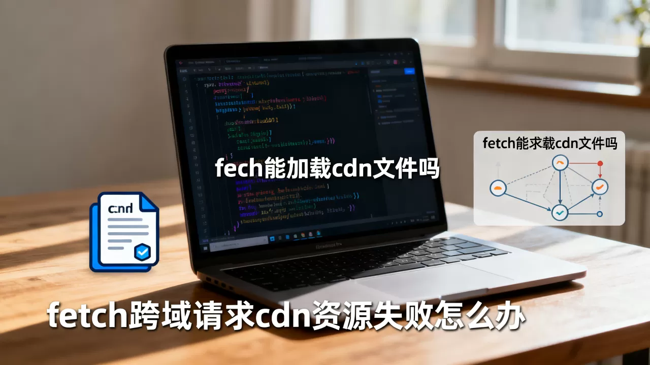 fetch能加载cdn文件吗，fetch跨域请求cdn资源失败怎么办