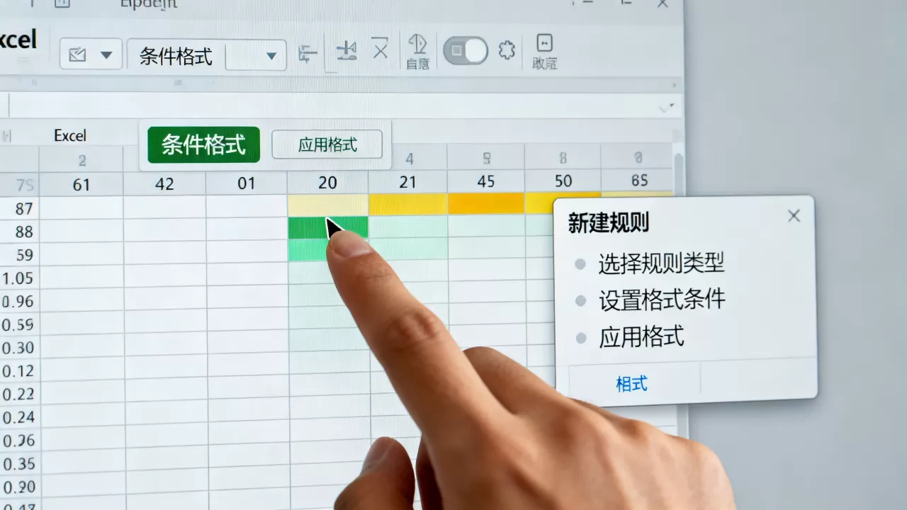 Excel新建规则怎么操作?excel条件格式新建规则详细步骤 Excel新建规则怎么操作?excel条件格式新建规则详细步骤
