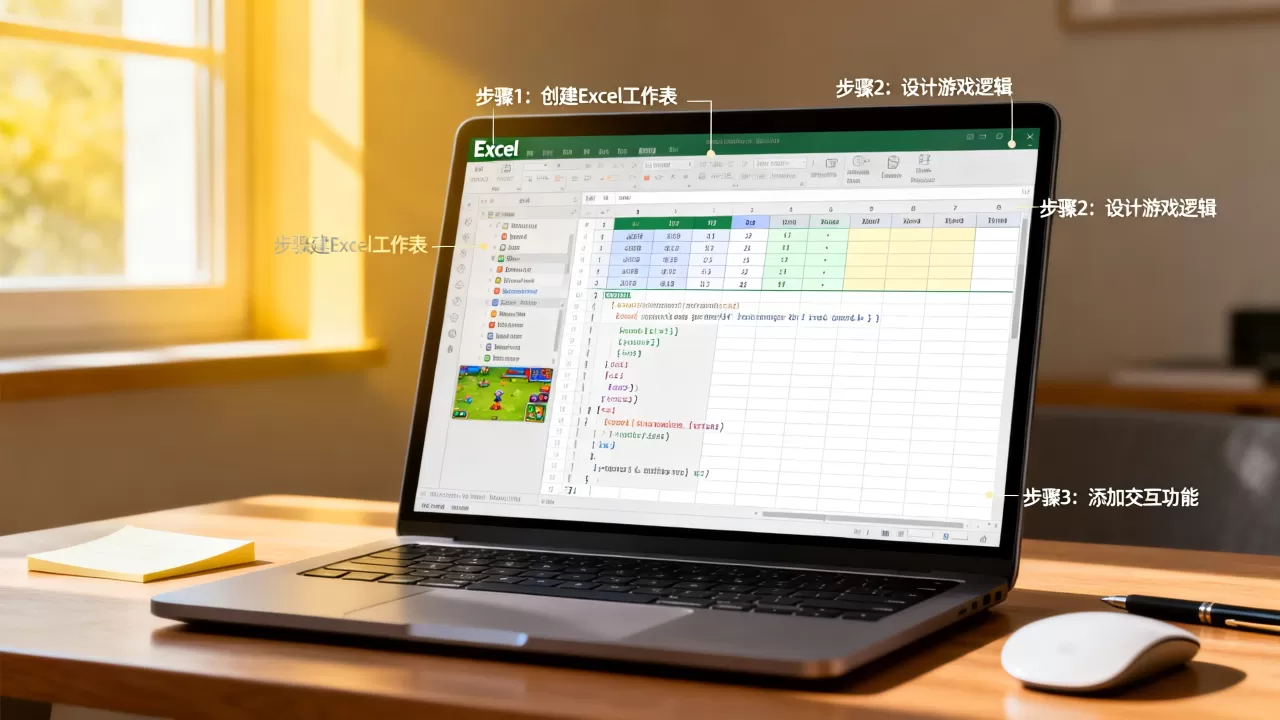 如何用Excel制作游戏?excel制作游戏教程 如何用Excel制作游戏?excel制作游戏教程