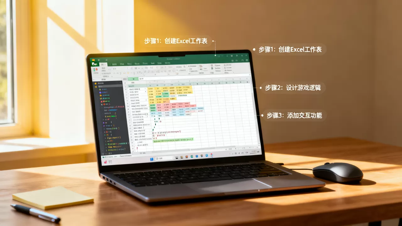 如何用Excel制作游戏?excel制作游戏教程 如何用Excel制作游戏?excel制作游戏教程