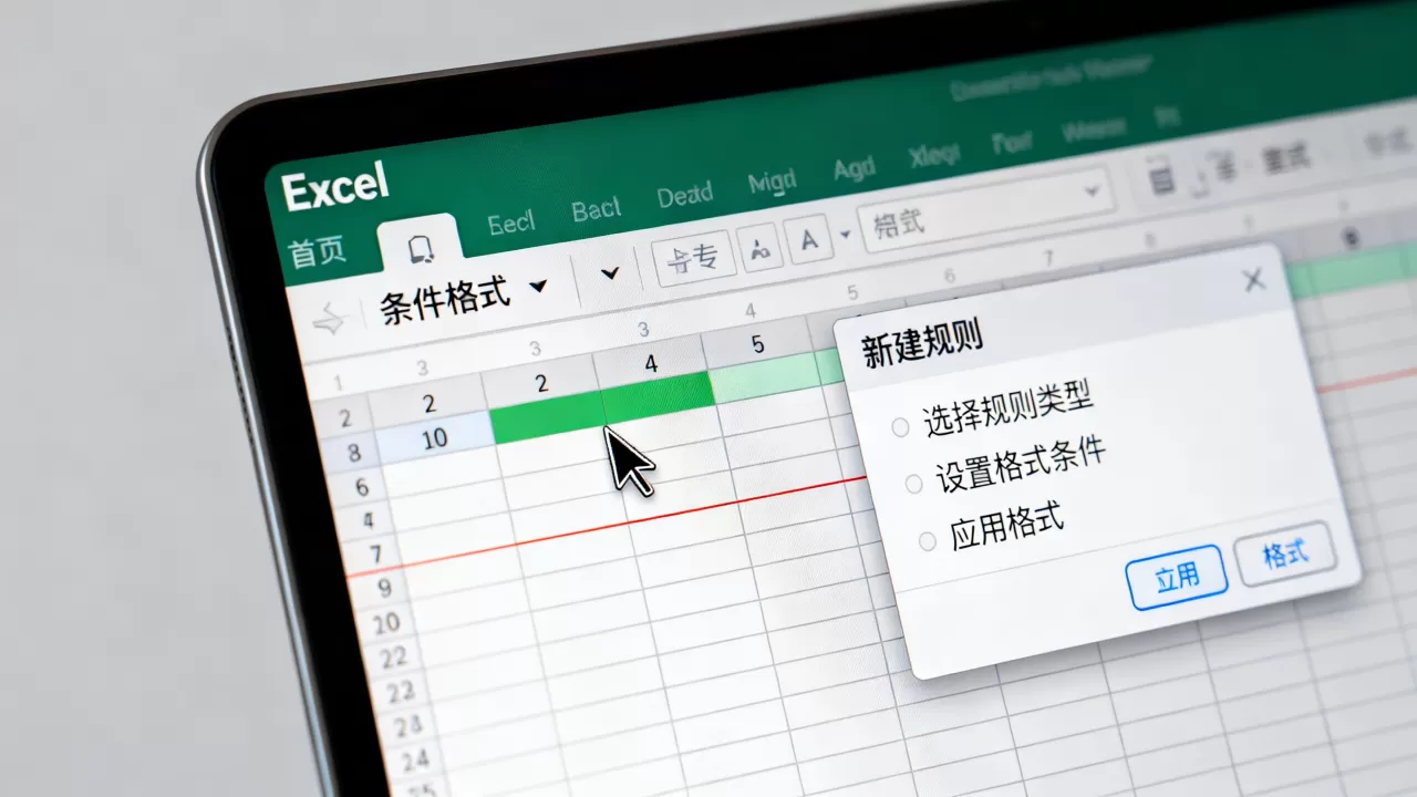 Excel新建规则怎么操作?excel条件格式新建规则详细步骤 Excel新建规则怎么操作?excel条件格式新建规则详细步骤