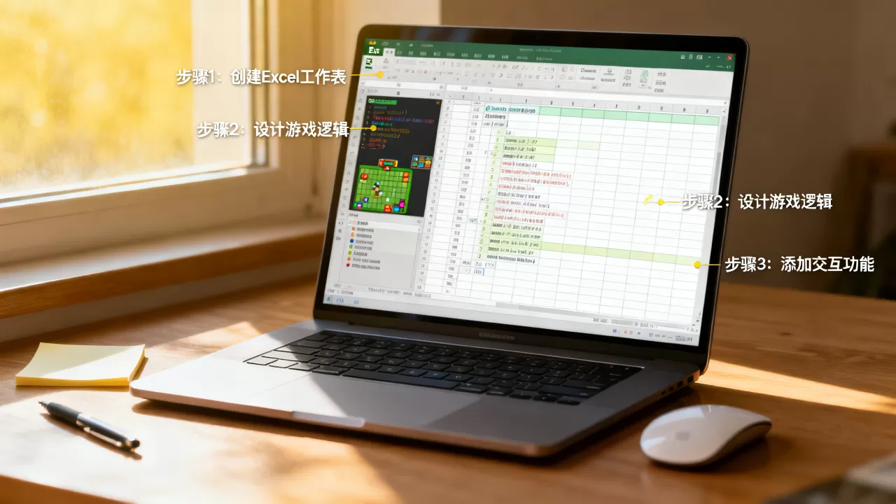 如何用Excel制作游戏?excel制作游戏教程 如何用Excel制作游戏?excel制作游戏教程