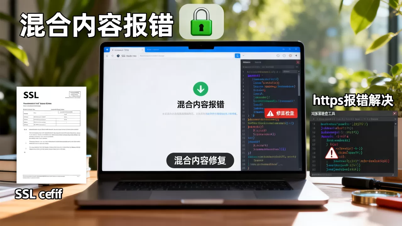 SSL证书小绿锁混合内容怎么修复?网站https混合内容报错解决 SSL证书小绿锁混合内容怎么修复?网站https混合内容报错解决