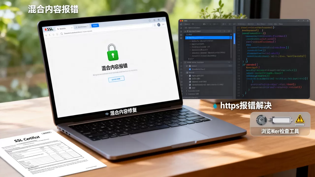 SSL证书小绿锁混合内容怎么修复?网站https混合内容报错解决 SSL证书小绿锁混合内容怎么修复?网站https混合内容报错解决