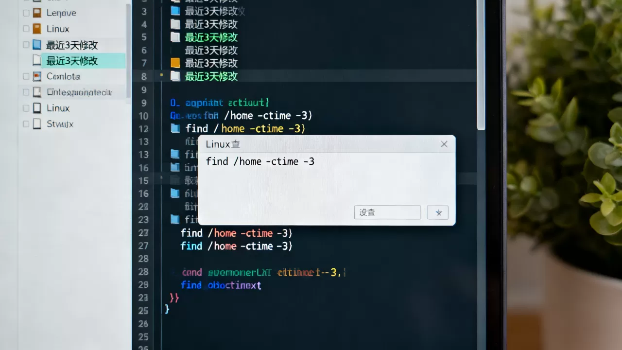 linux find -ctime怎么查?Linux文件查找最近修改时间 linux find -ctime怎么查?Linux文件查找最近修改时间