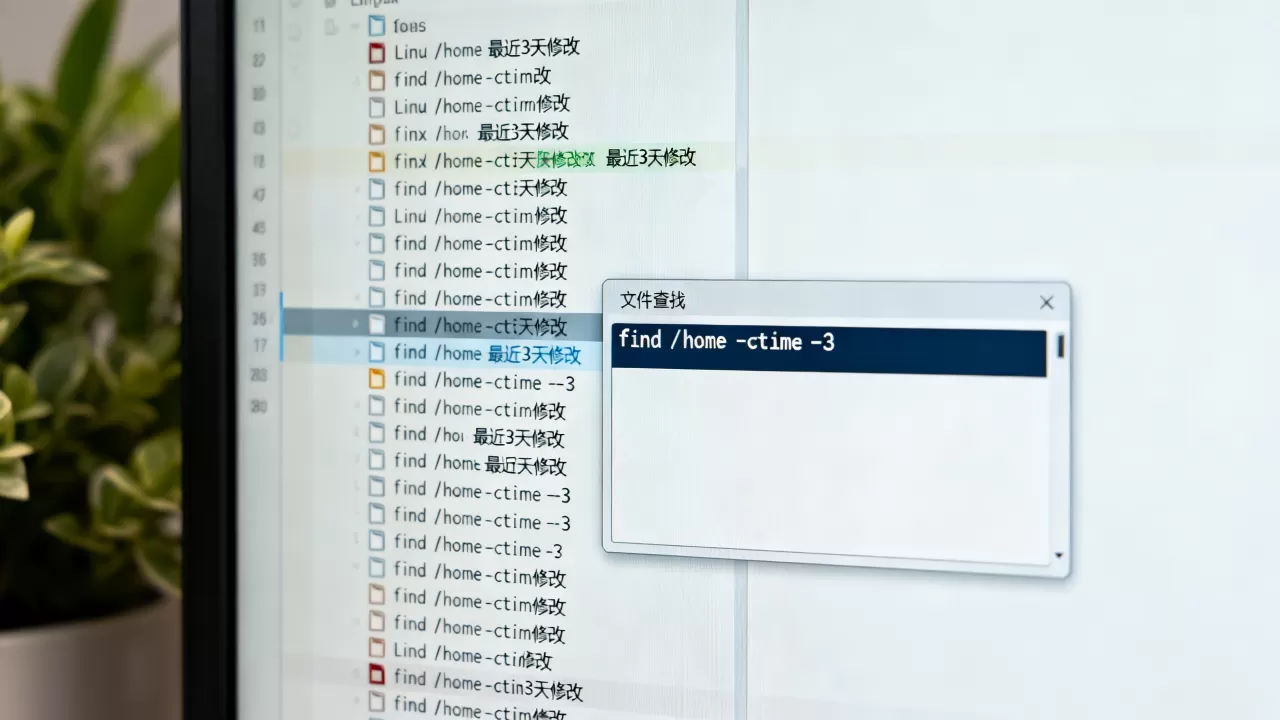 linux find -ctime怎么查?Linux文件查找最近修改时间 linux find -ctime怎么查?Linux文件查找最近修改时间