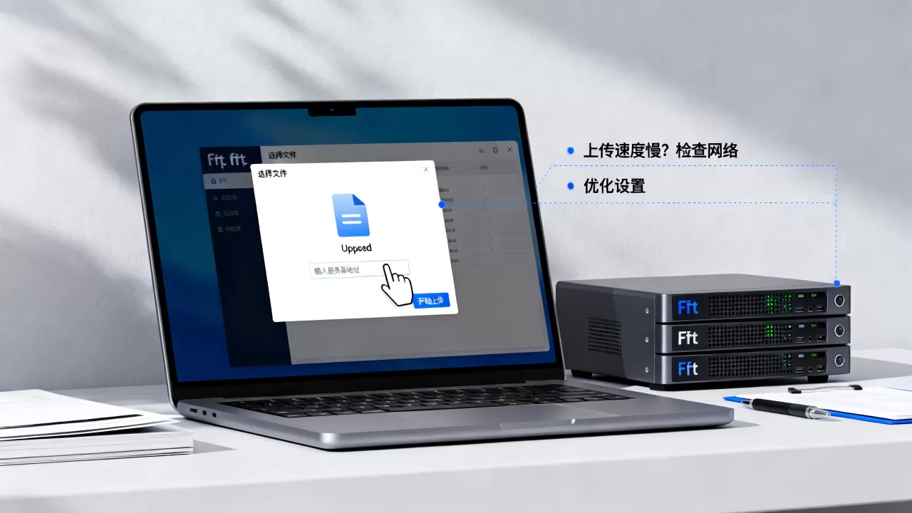 ftp文件服务器怎么上传文件，ftp上传文件速度慢怎么办