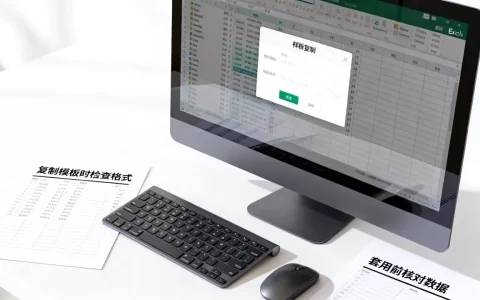 Excel模板复制出错怎么解决？excel表格模板怎么套用