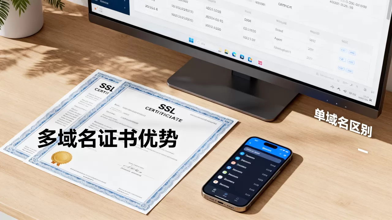 SSL证书多域名证书优势是什么?多域名证书和单域名区别 SSL证书多域名证书优势是什么?多域名证书和单域名区别