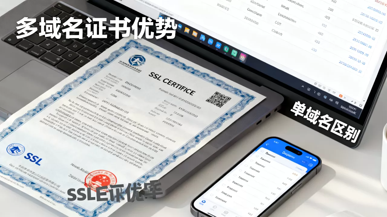 SSL证书多域名证书优势是什么?多域名证书和单域名区别 SSL证书多域名证书优势是什么?多域名证书和单域名区别