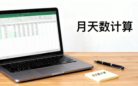 Excel月天数怎么算？如何计算每月具体天数