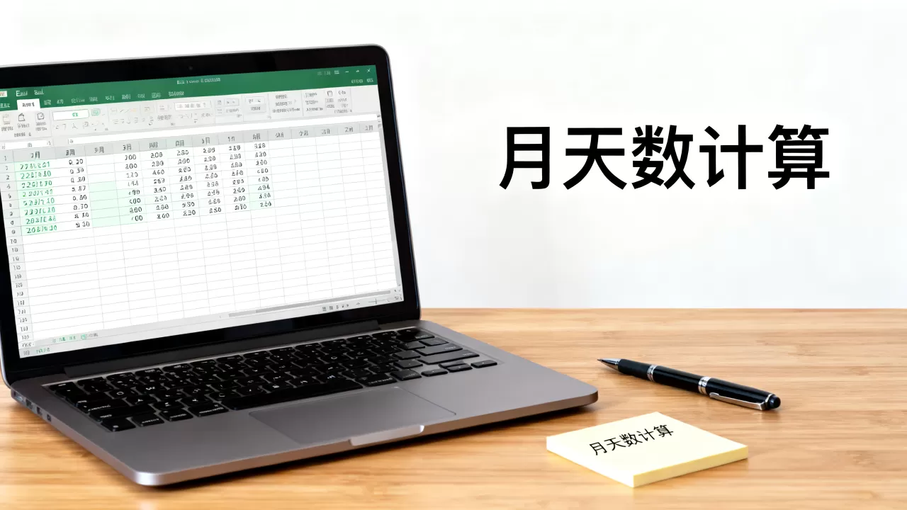 Excel月天数怎么算？如何计算每月具体天数