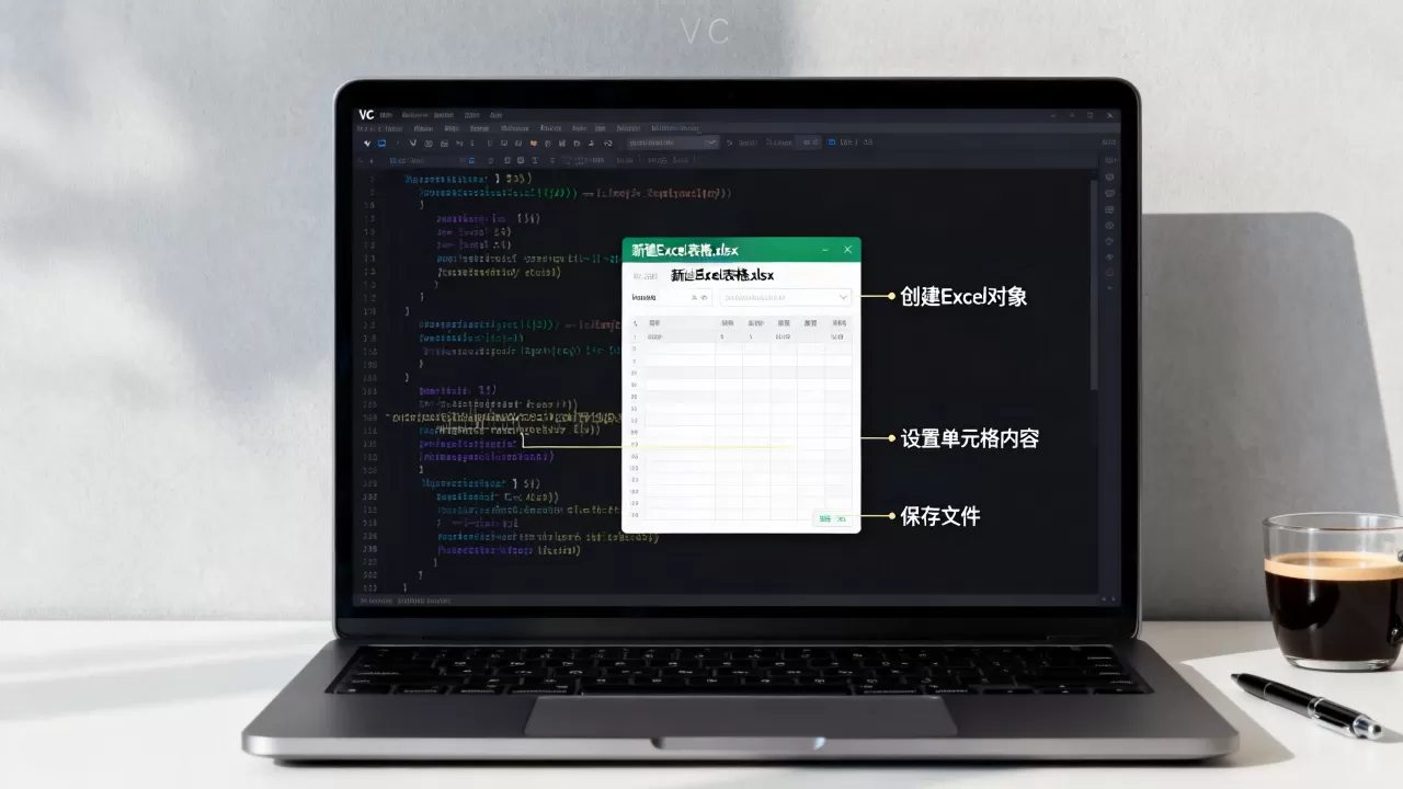 VC怎么创建Excel表格？vc创建excel文件详细教程