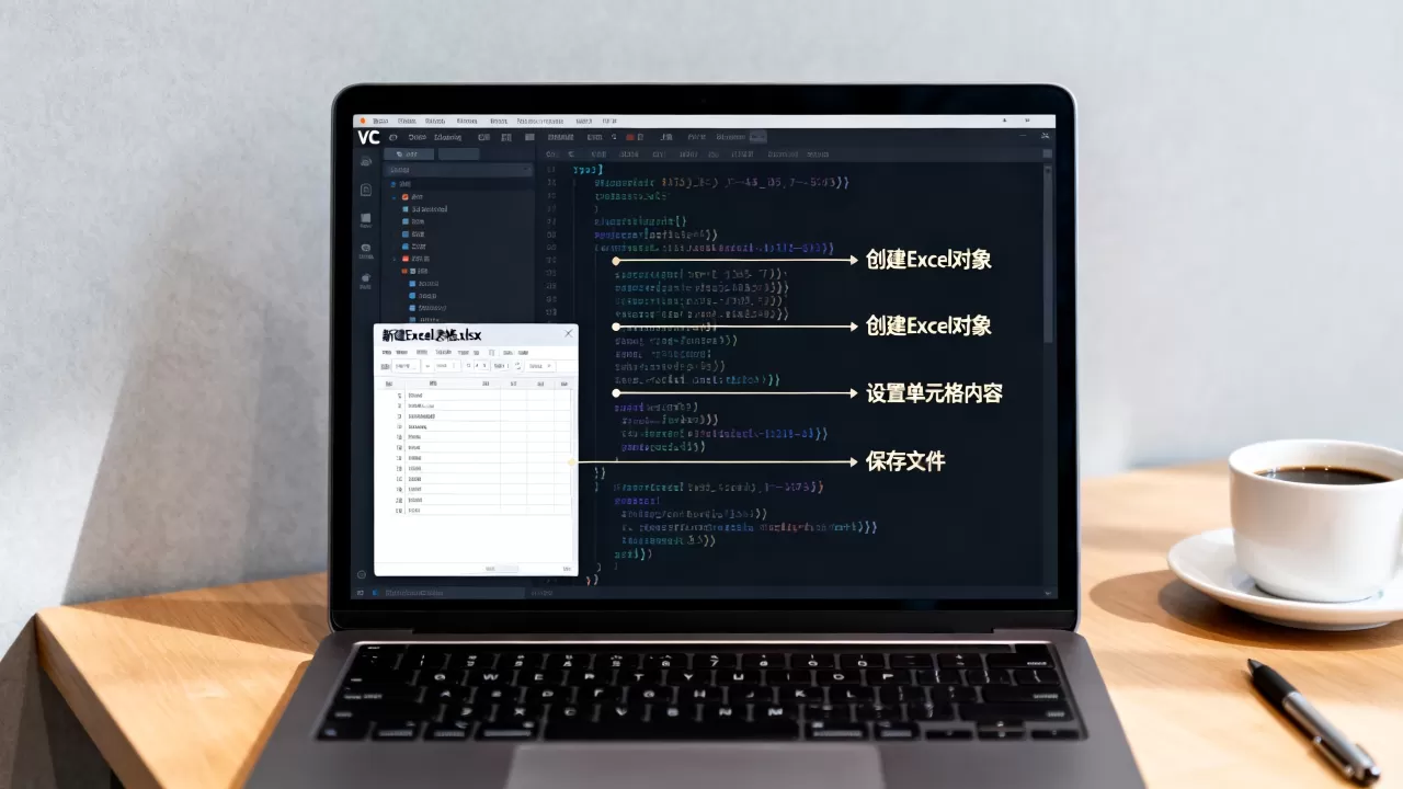 VC怎么创建Excel表格？vc创建excel文件详细教程