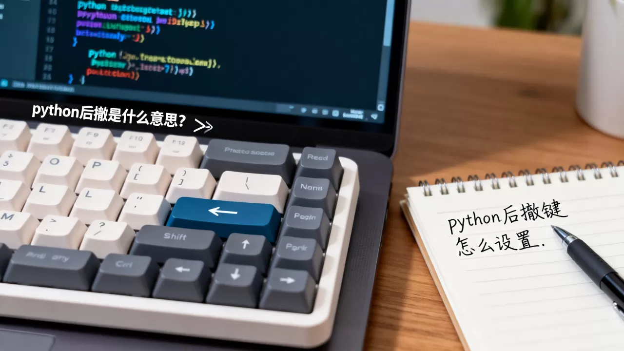 python后撤是什么意思？python后撤键怎么设置