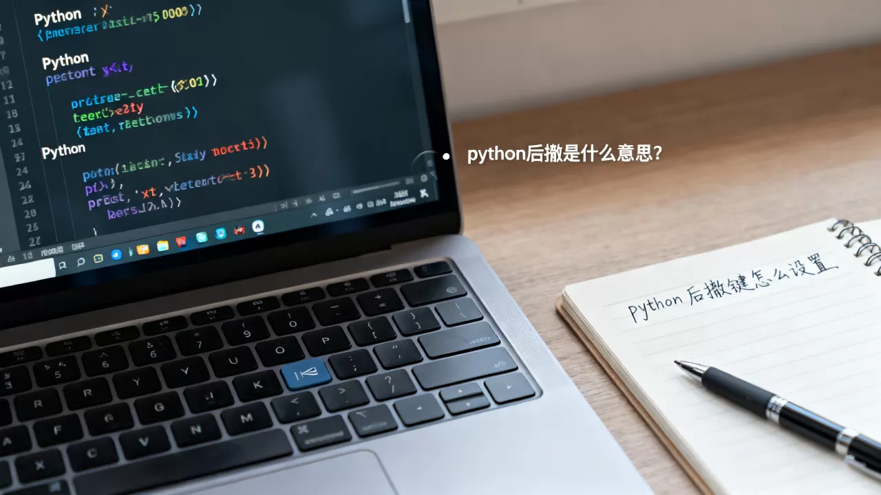 python后撤是什么意思？python后撤键怎么设置