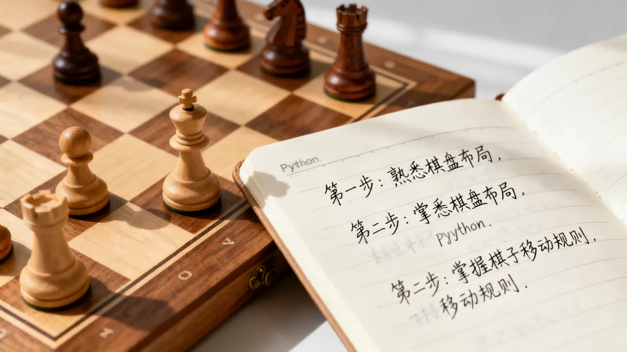 python棋怎么玩?python零基础入门教程 python棋怎么玩?python零基础入门教程