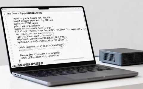 如何用Java代码实现FTP链接服务器？Java连接FTP服务器代码示例