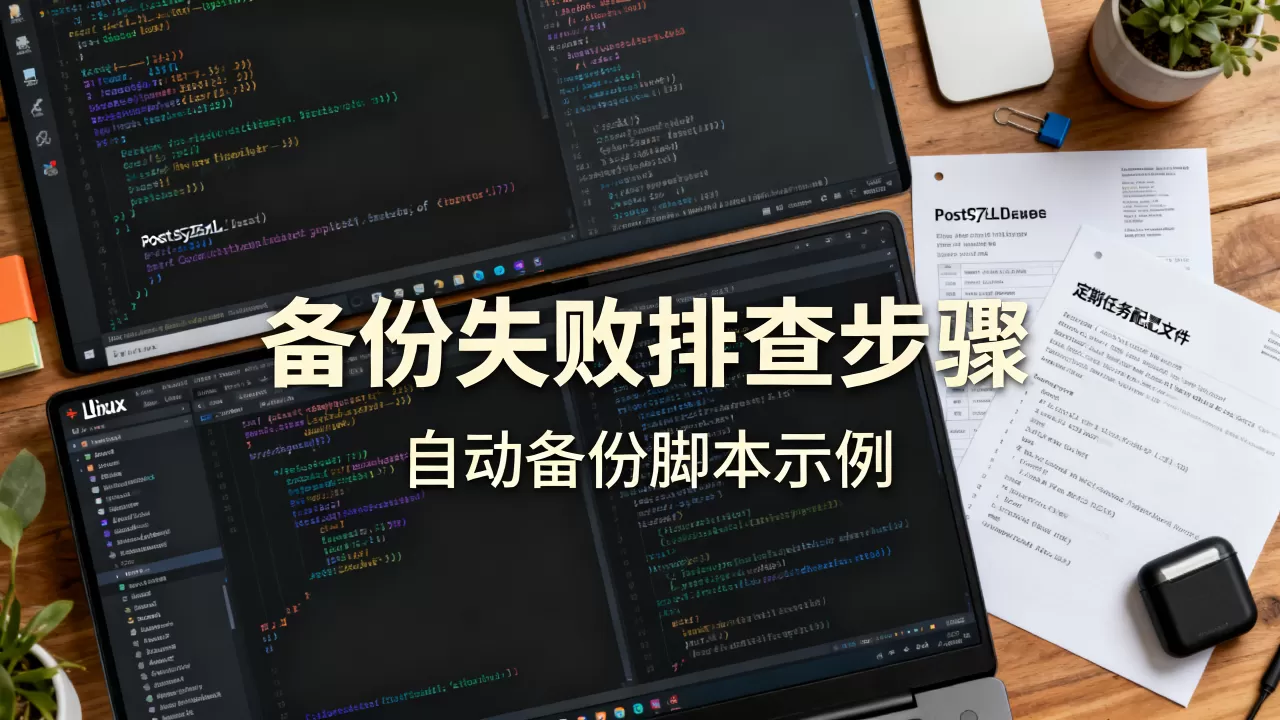 Linux PostgreSQL备份失败怎么办?postgresql定时自动备份脚本 Linux PostgreSQL备份失败怎么办?postgresql定时自动备份脚本