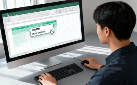 excel怎么定位对象？excel中如何精准定位特定对象