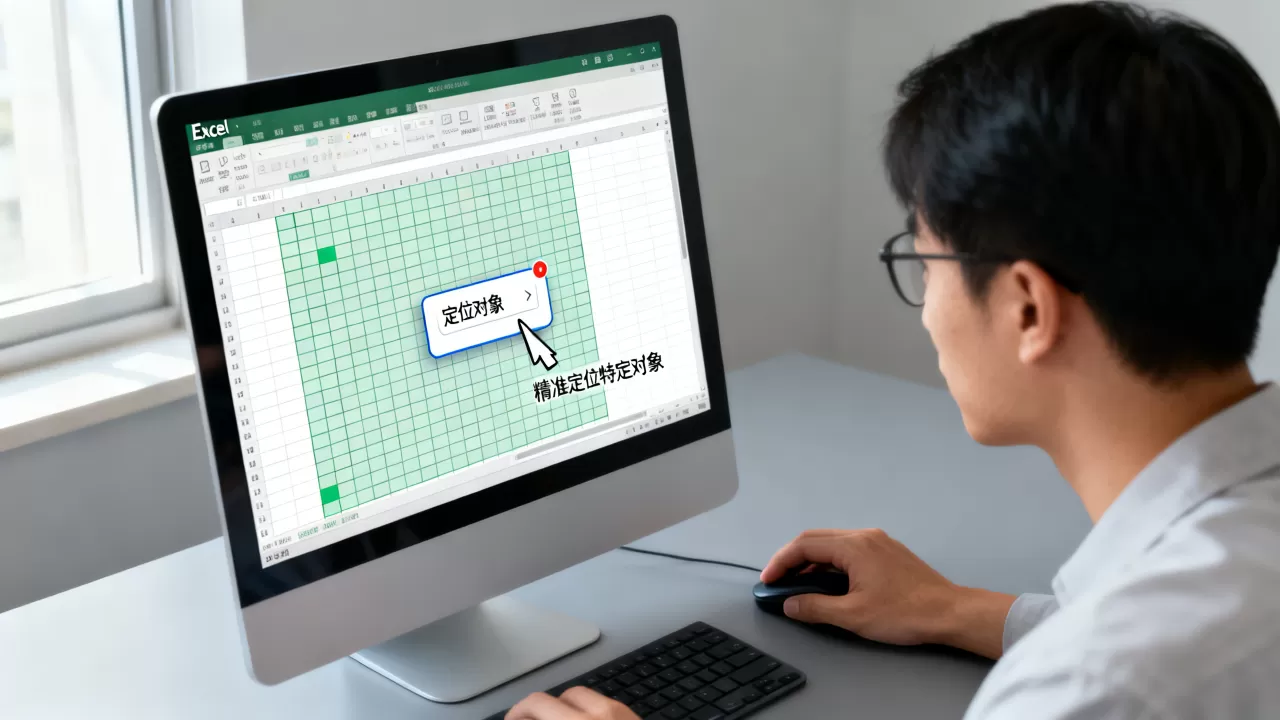 excel怎么定位对象?excel中如何精准定位特定对象 excel怎么定位对象?excel中如何精准定位特定对象