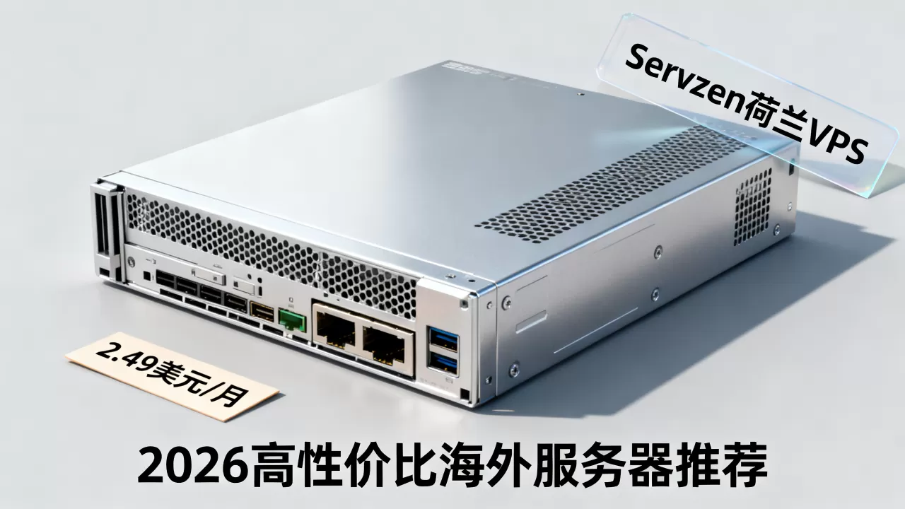 Servzen荷兰VPS每月仅2.49美元?2026年高性价比海外服务器推荐 Servzen荷兰VPS每月仅2.49美元?2026年高性价比海外服务器推荐