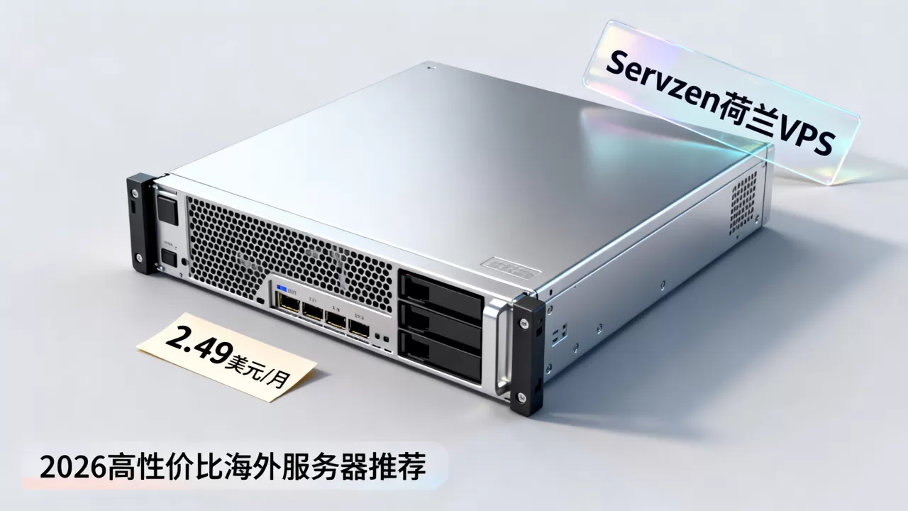 Servzen荷兰VPS每月仅2.49美元?2026年高性价比海外服务器推荐 Servzen荷兰VPS每月仅2.49美元?2026年高性价比海外服务器推荐