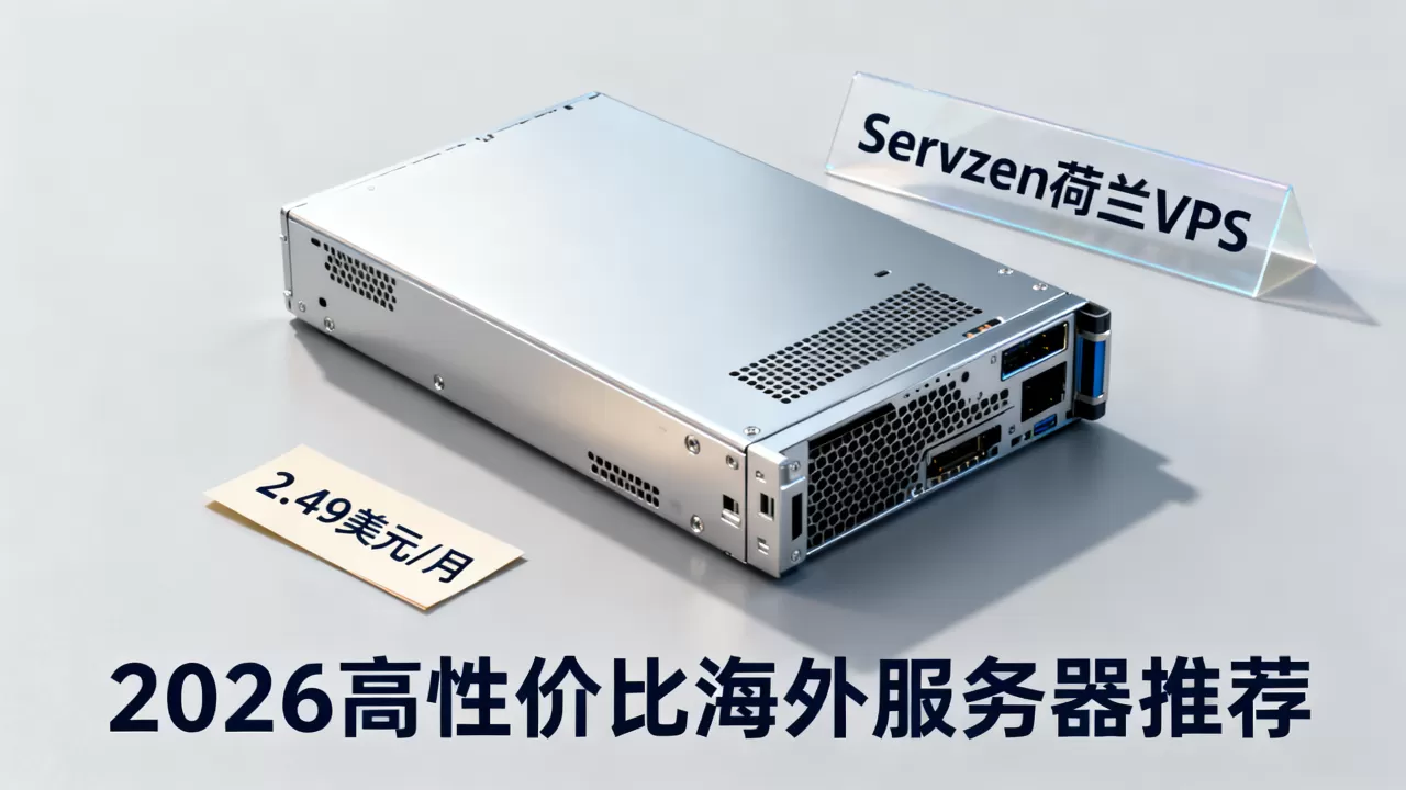 Servzen荷兰VPS每月仅2.49美元?2026年高性价比海外服务器推荐 Servzen荷兰VPS每月仅2.49美元?2026年高性价比海外服务器推荐