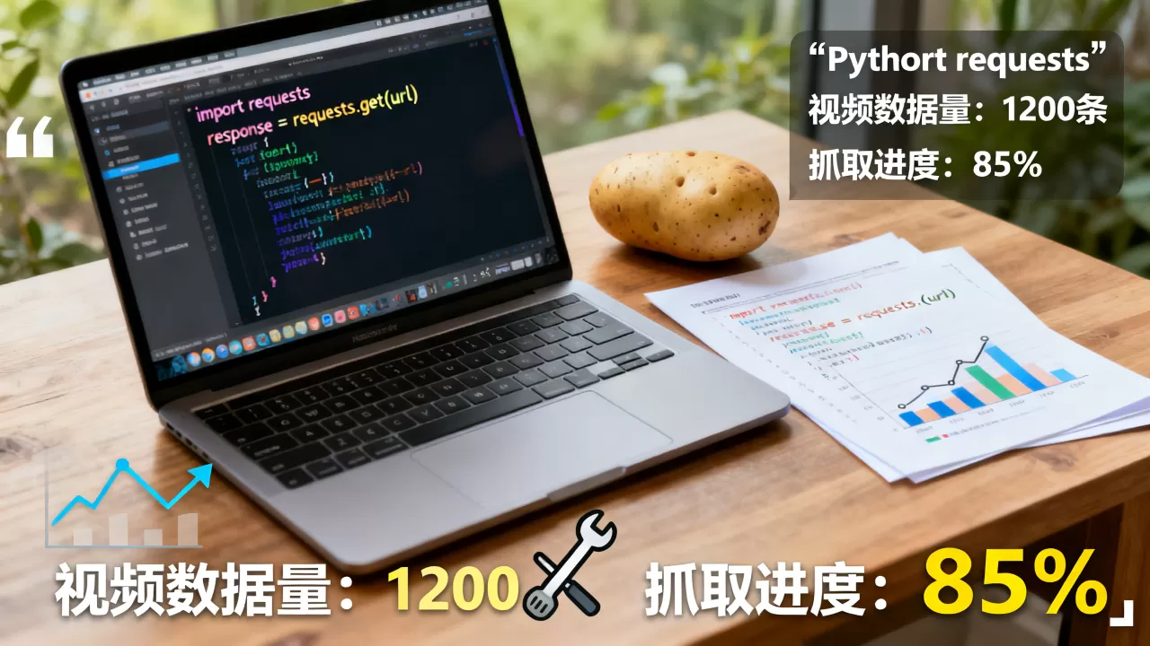 Python土豆是什么？Python爬虫爬取土豆视频数据