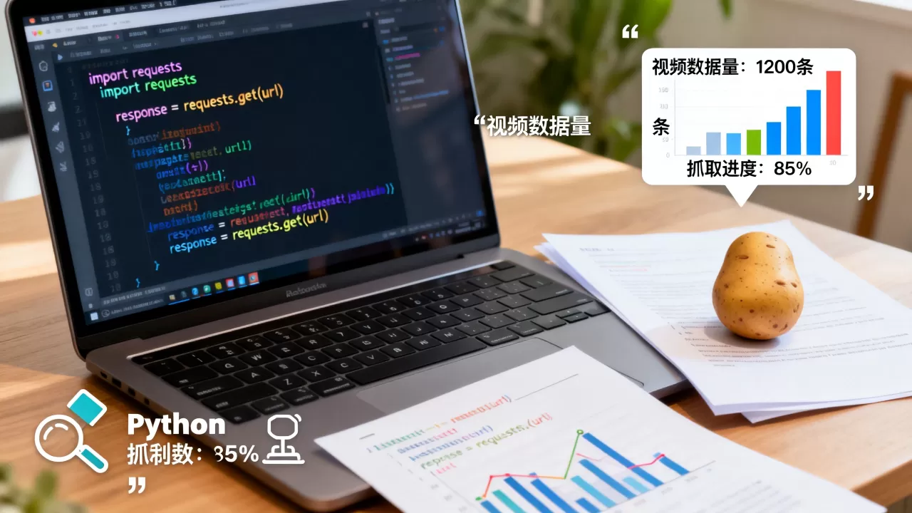 Python土豆是什么？Python爬虫爬取土豆视频数据