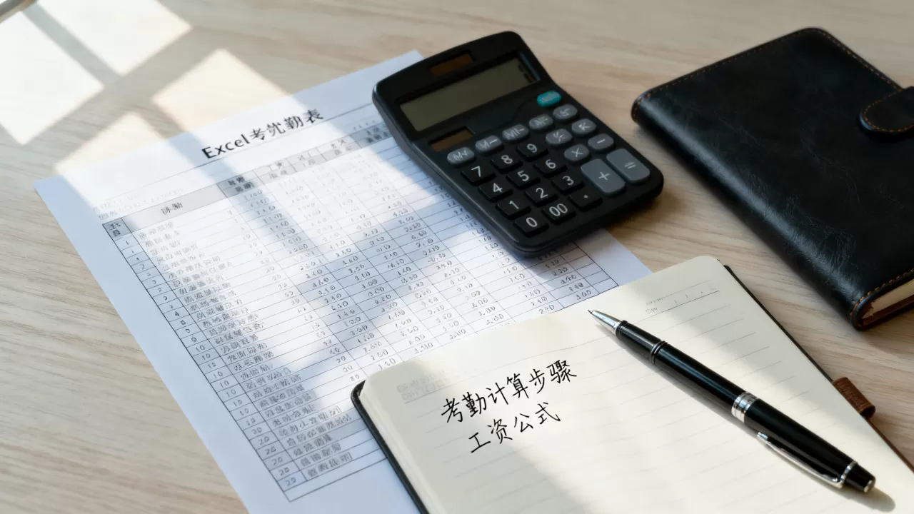 Excel考勤怎么算最快?Excel考勤表自动计算工资公式 Excel考勤怎么算最快?Excel考勤表自动计算工资公式