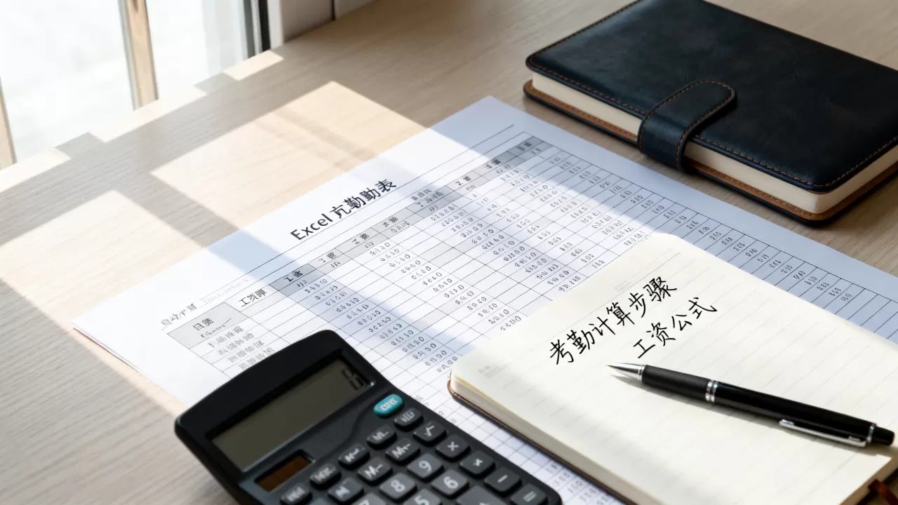 Excel考勤怎么算最快?Excel考勤表自动计算工资公式 Excel考勤怎么算最快?Excel考勤表自动计算工资公式