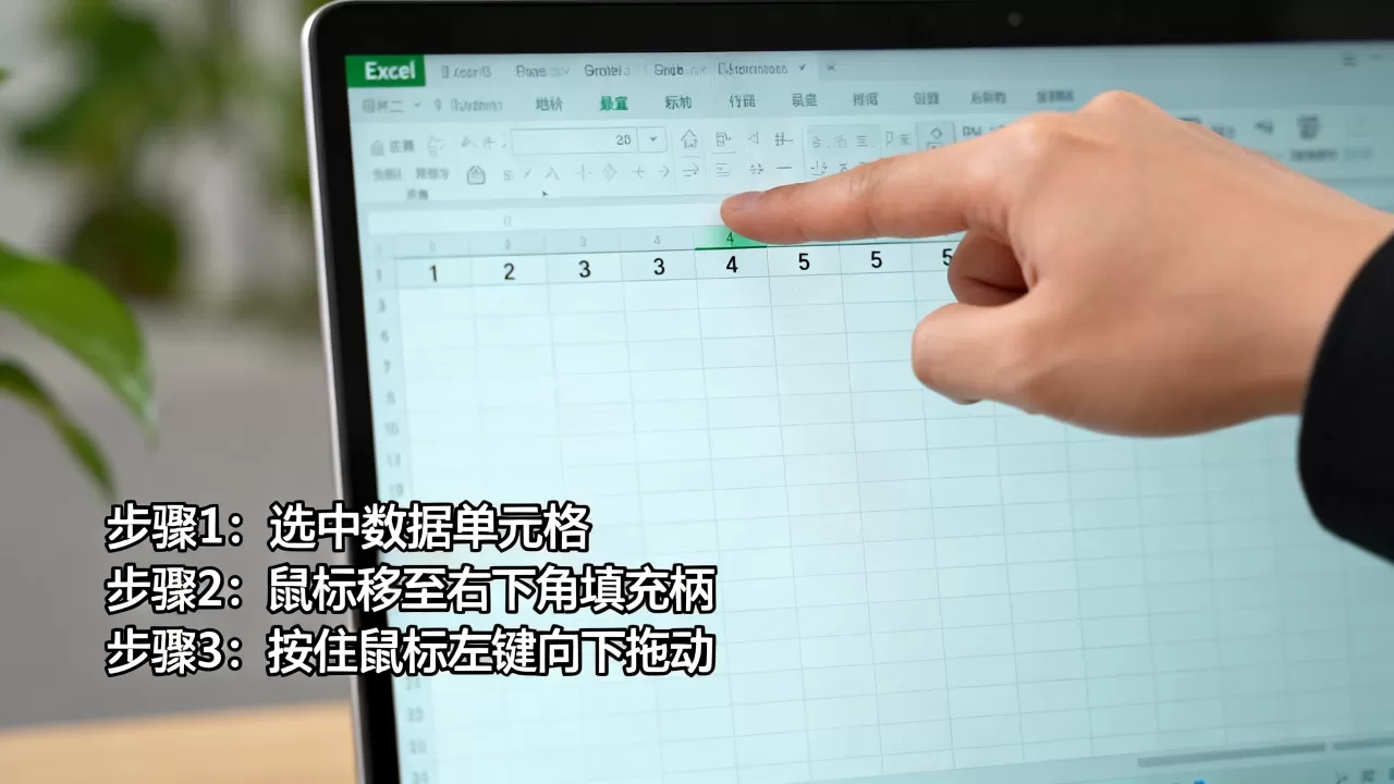Excel向下拉数据怎么操作?excel下拉填充序列 Excel向下拉数据怎么操作?excel下拉填充序列
