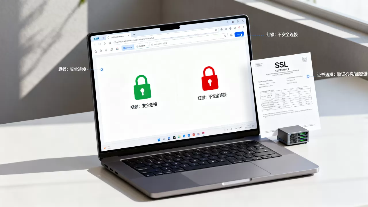 SSL证书绿锁红锁有何区别?网站ssl证书怎么选择 SSL证书绿锁红锁有何区别?网站ssl证书怎么选择