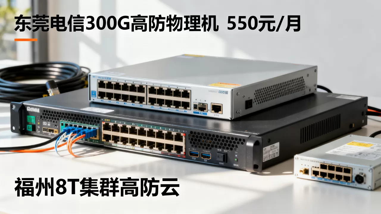 东莞电信300G高防物理机550元/月值得买吗?福州8T集群高防云价格 东莞电信300G高防物理机550元/月值得买吗?福州8T集群高防云价格