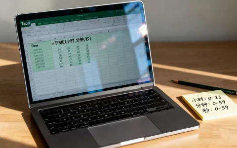 excel time函数怎么用？excel time函数参数详解