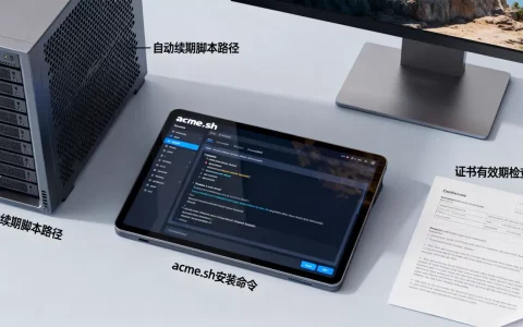 SSL证书如何自动续期？acme.sh自动续期配置教程