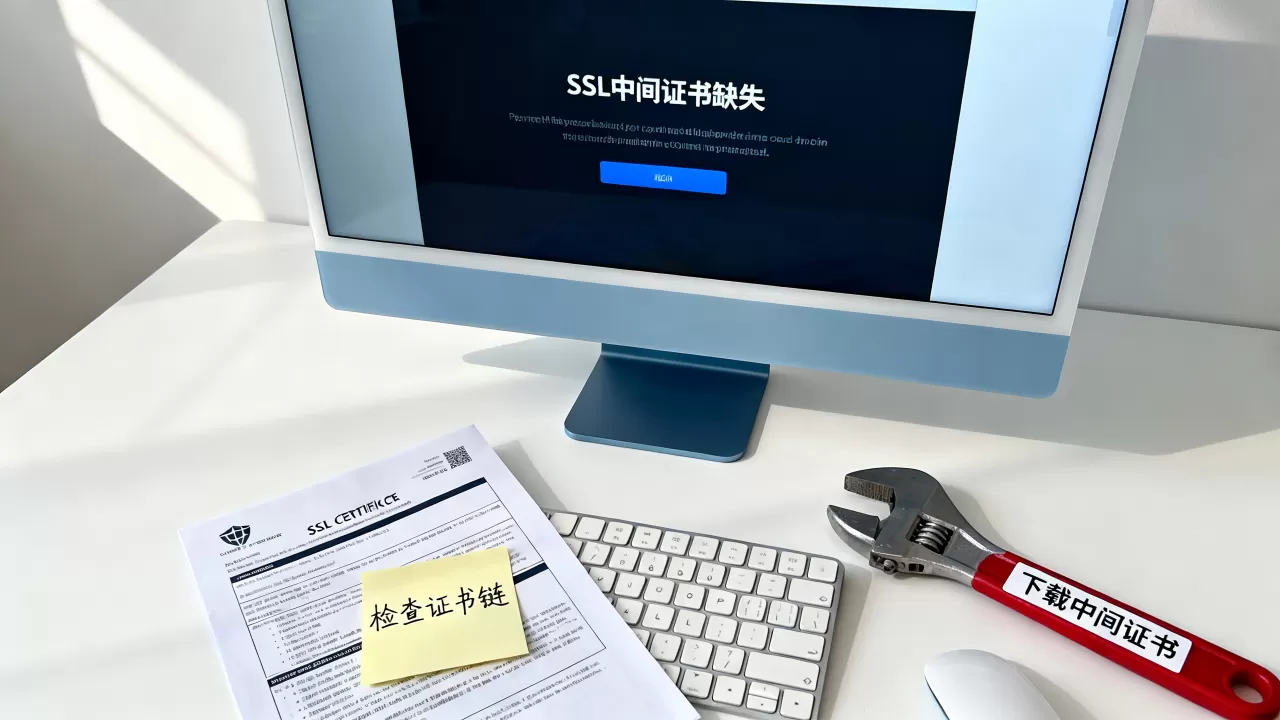 SSL证书中间证书错误怎么修复?中间证书缺失导致网站无法访问 SSL证书中间证书错误怎么修复?中间证书缺失导致网站无法访问