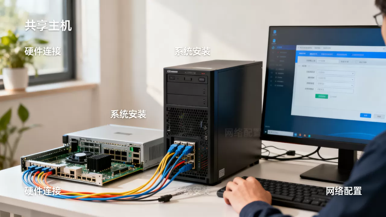 服务器做成共享主机怎么操作?服务器共享主机配置教程 服务器做成共享主机怎么操作?服务器共享主机配置教程