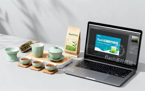 flash茶叶网站怎么做？flash动画制作教程