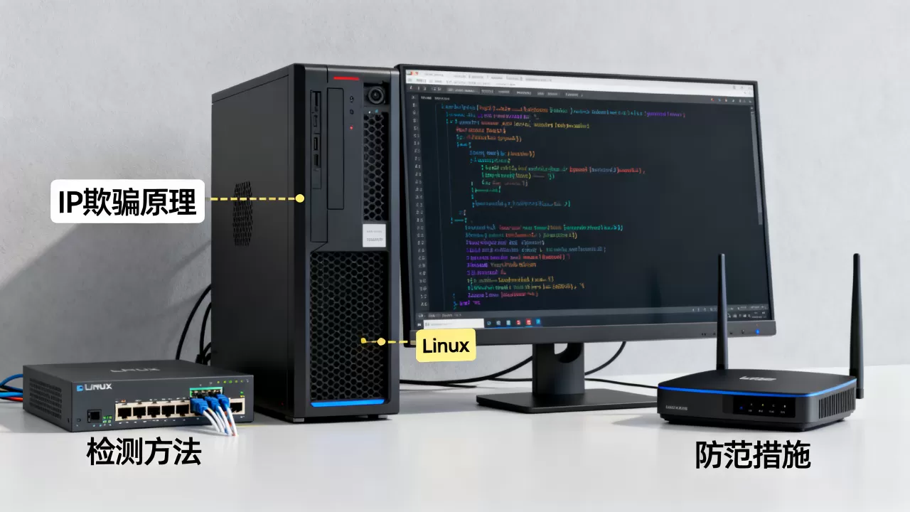 Linux IP欺骗是什么原理?如何检测与防范IP欺骗 Linux IP欺骗是什么原理?如何检测与防范IP欺骗