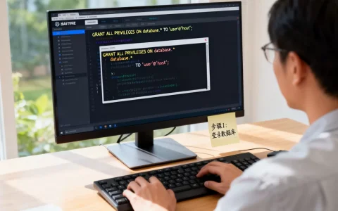 访问数据库授予权限怎么操作？数据库用户授权命令有哪些