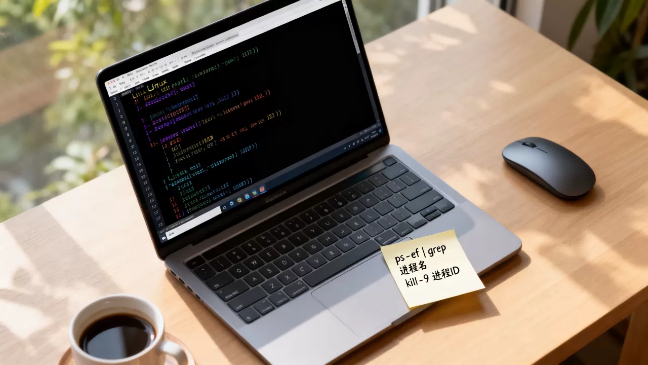 linux结束当前进程怎么操作？如何强制终止卡死程序