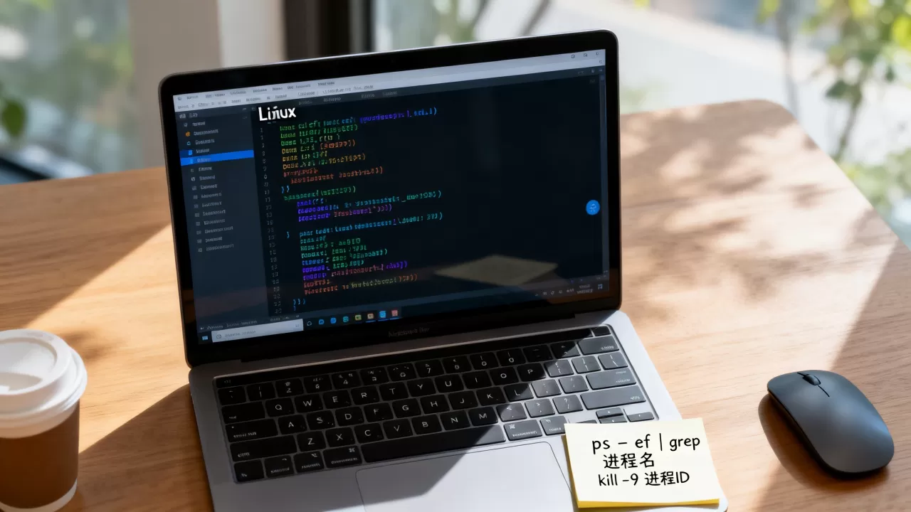linux结束当前进程怎么操作？如何强制终止卡死程序