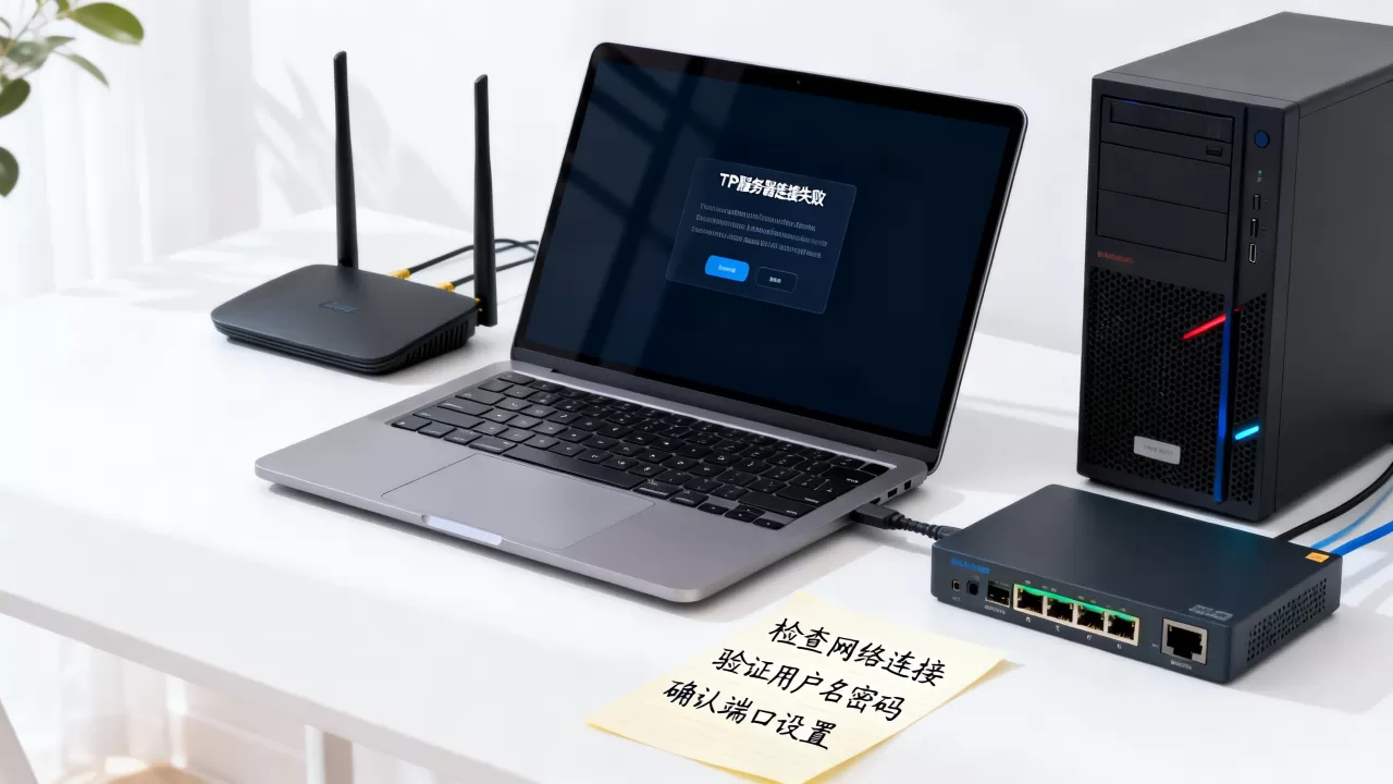 FTP服务器连接失败怎么办？ftp服务器配置错误解决方法