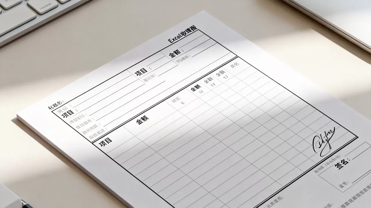 如何制作规范的收据模板Excel?excel收据表格模板下载 如何制作规范的收据模板Excel?excel收据表格模板下载