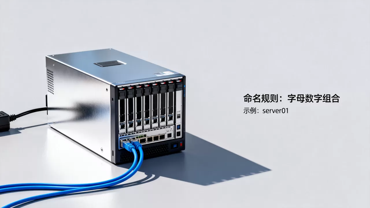 服务器主机名怎么命名?主机名命名规则详解 服务器主机名怎么命名?主机名命名规则详解