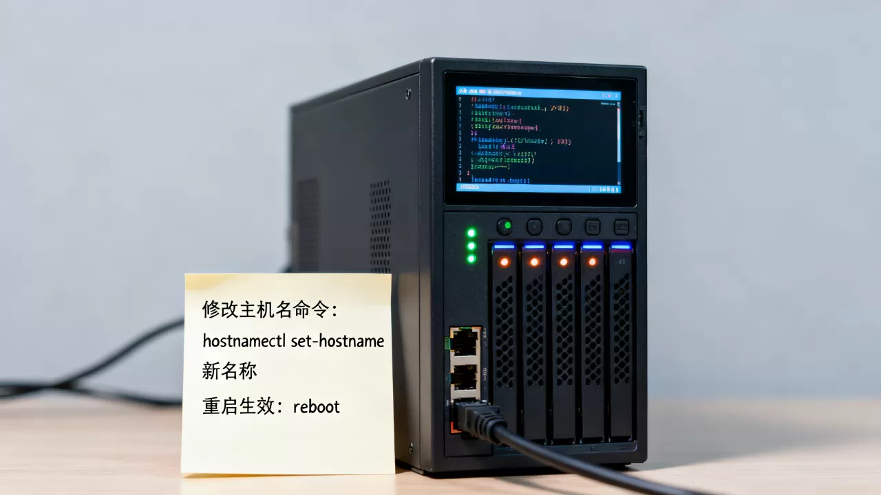 服务器主机名称怎么改?修改主机名后重启生效 服务器主机名称怎么改?修改主机名后重启生效