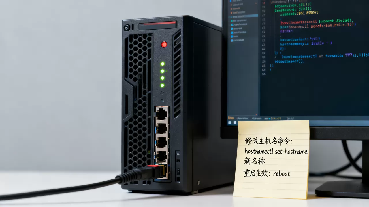服务器主机名称怎么改?修改主机名后重启生效 服务器主机名称怎么改?修改主机名后重启生效